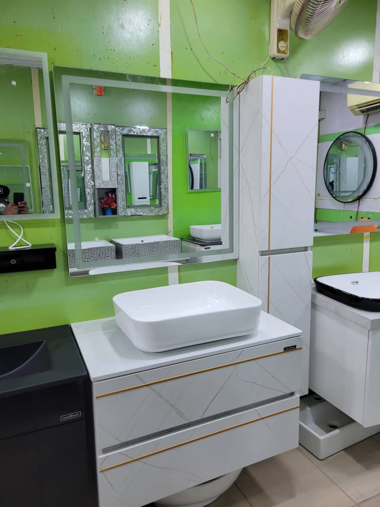 MODERN WASHHAND BASIN WITH WATER PROFF CABINET