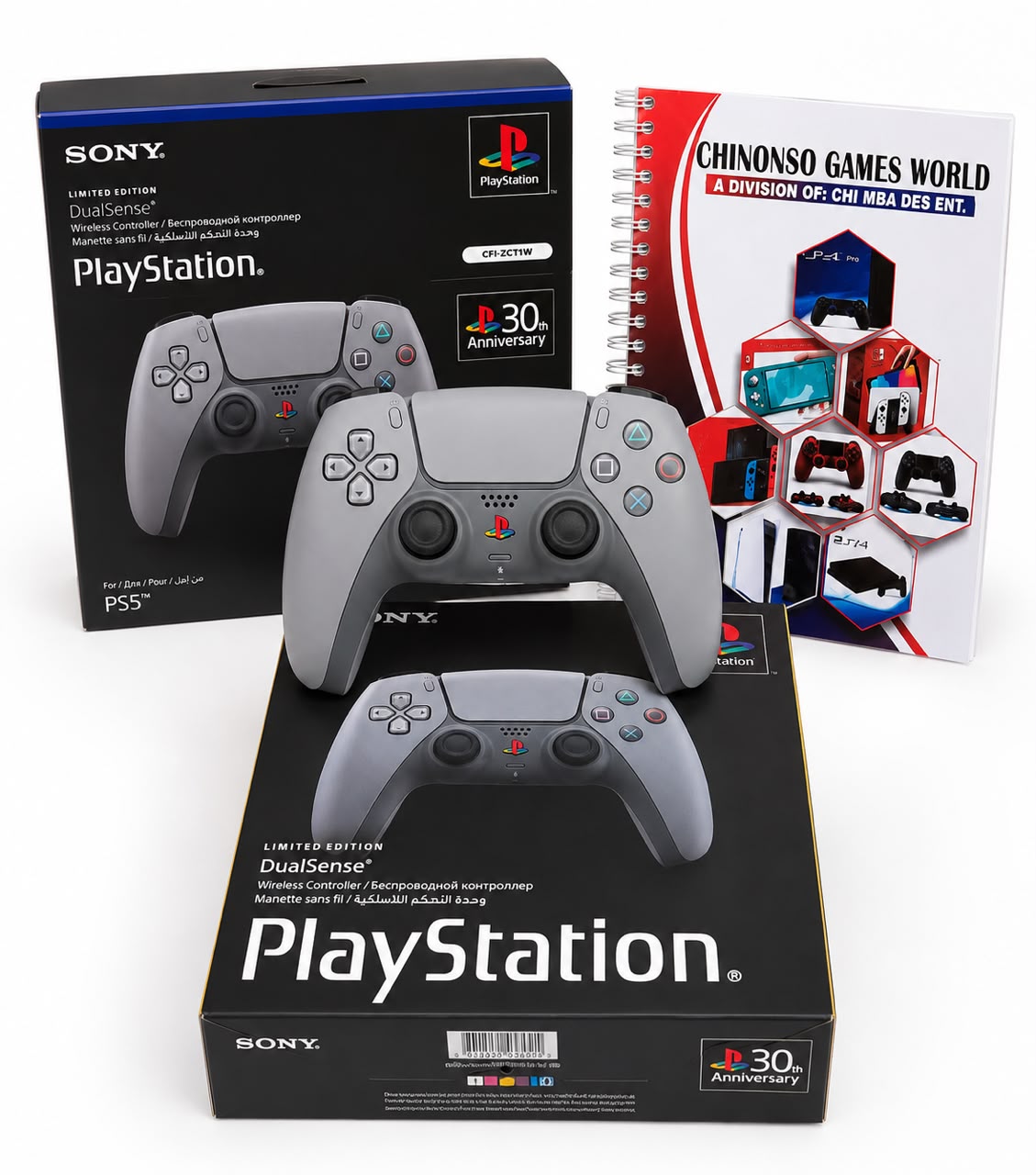Sony PlayStation 5 (PS5) DualSense Wireless Controller – 30th Anniversary Limited Edition (Brand New) + 🎁 FREE GIFT