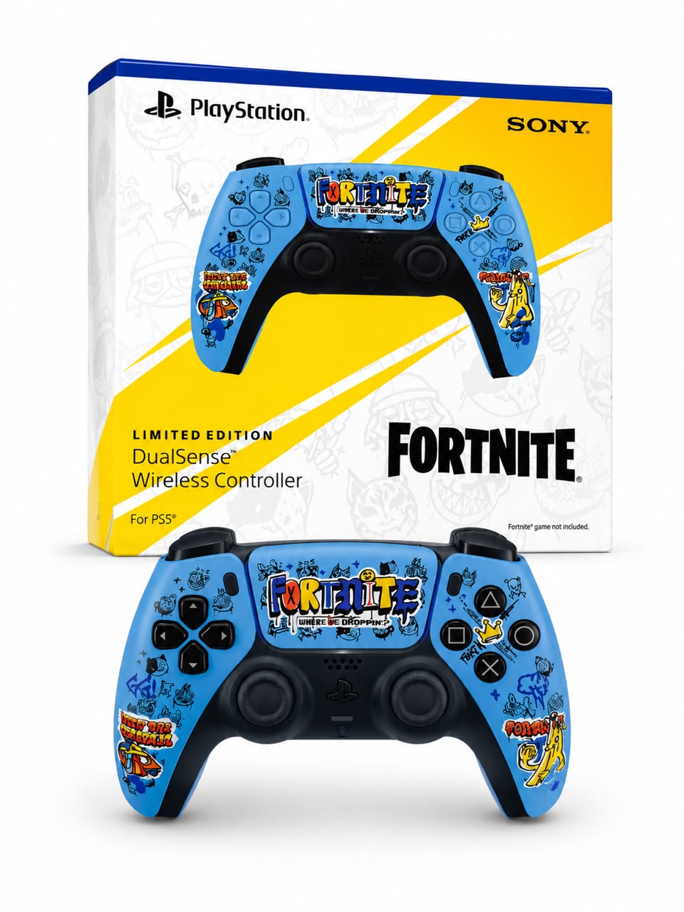 Sony PlayStation 5 (PS5) DualSense Wireless Controller – Fortnite Limited Edition (Brand New)