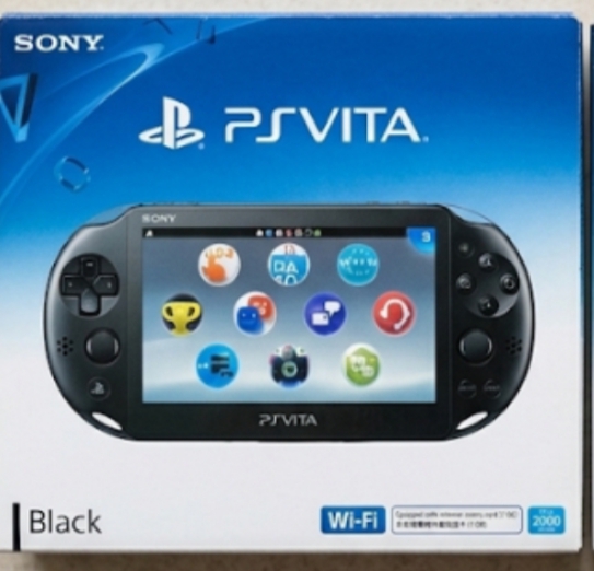 Sony PlayStation Vita (PS Vita) Slim (PCH-2000) Console – Black